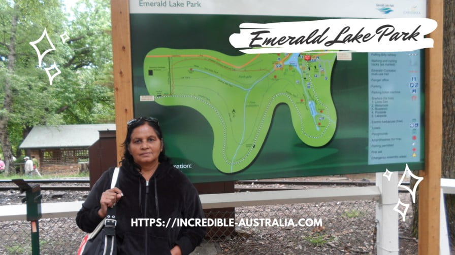 Mom at Emerald Lake Park
