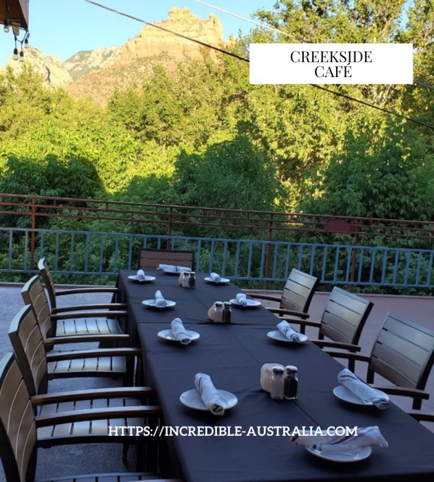 View From Creekside Café- Things to do in Sedona with kids