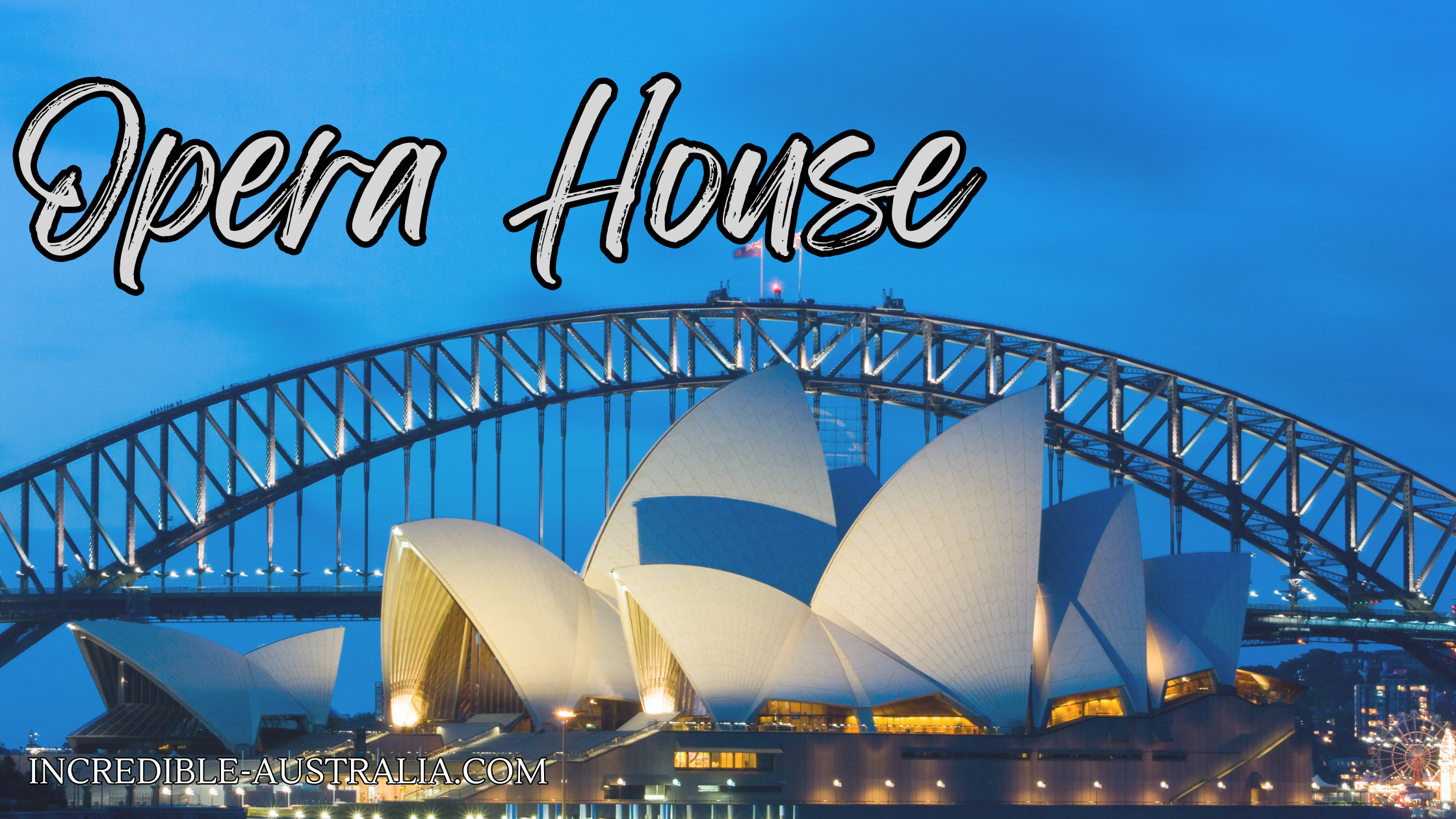 the Sydney Opera House